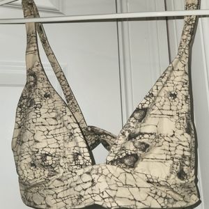 Boys + Arrows Marble Bikini Top